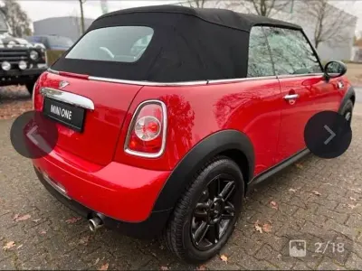 Gebraucht Mini One Cabriolet 98 PS (72 kW) 2016 Rot Cabrio