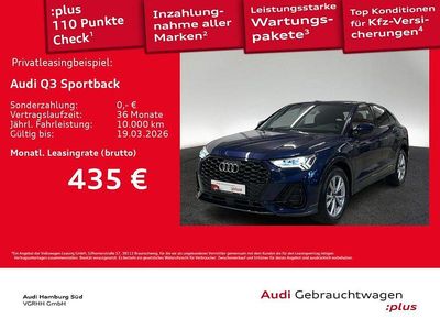 Gebraucht Audi Q3 Sportback S-Line 150 PS (110 kW) 2025 Blau SUV