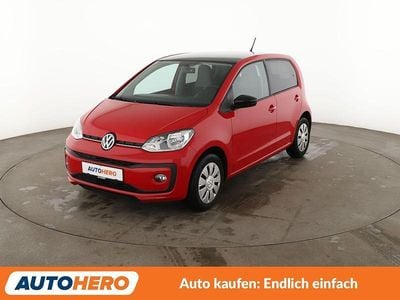 Gebraucht VW up! move up! 75 PS (55 kW) 2018 Rot Kleinwagen