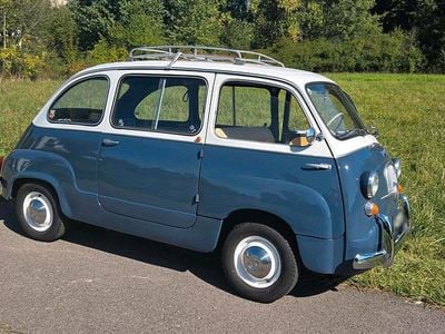 Usado Fiat 600D 31 HP (22 kW) 1964 Azul Monovolume