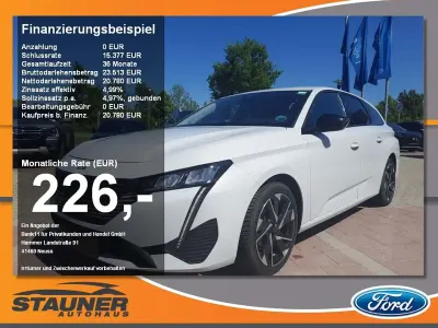 Gebraucht Peugeot 308 SW Allure 131 PS (96 kW) 2025 Lackierung okenitweiss/typ au Kombi