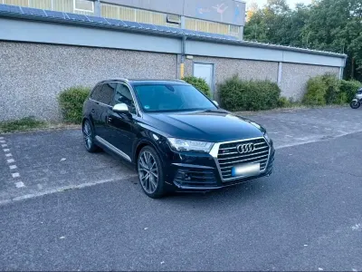 Gebraucht Audi SQ7 S-Line 272 PS (200 kW) 2015 Blau SUV