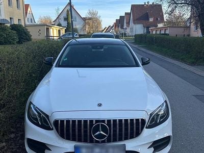 Usata Mercedes E350 AMG line 279 CV (205 kW) 2018 Bianco Berlina