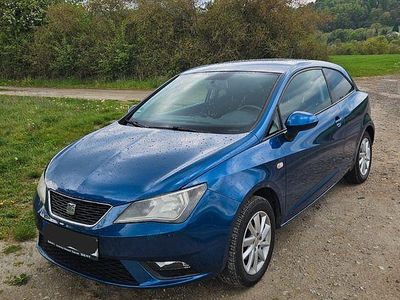 Gebraucht Seat Ibiza SC 4You 69 PS (50 kW) 2012 Blau Kleinwagen