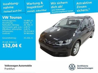 Gebraucht VW Touran Comfortline 150 PS (110 kW) 2025 Schwarz Van / Kleinbus