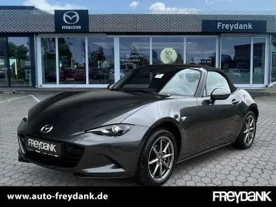 Gebraucht Mazda MX5 Exclusive-Line 132 PS (97 kW) 2025 Machine gray Cabrio