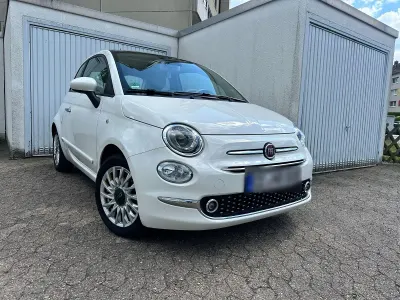 Gebraucht Fiat 500 Lounge 69 PS (50 kW) 2020 Weiß Kleinwagen
