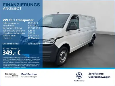 Gebraucht VW T6.1 110 PS (80 kW) 2021 Weiß Van