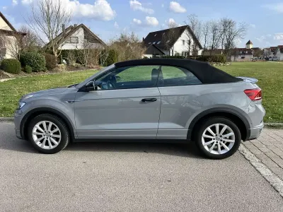 Gebraucht VW T-Roc Cabriolet R-line 150 PS (110 kW) 2021 Grau Cabrio