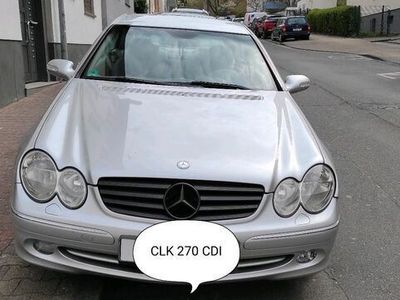 gebraucht Mercedes CLK270 CDI 2003BJ 170 PS