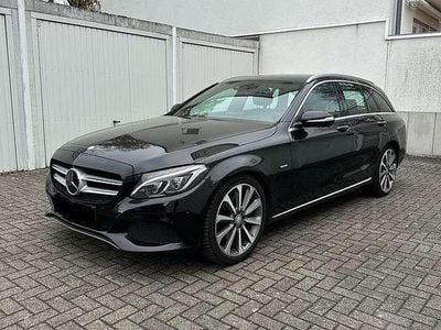 Usata Mercedes C300e AMG Edition 1 204 CV (150 kW) 2015 Nero Station wagon