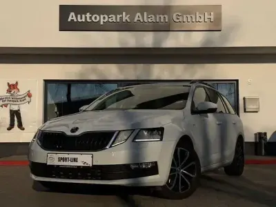 Brugt Skoda Octavia Soleil 150 HK (110 kW) 2020 Hvid Stationcar