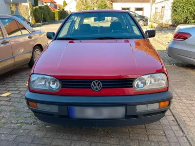 Używany VW Golf III GTD 75 KM (55 kW) 1992 Czerwony Hatchback