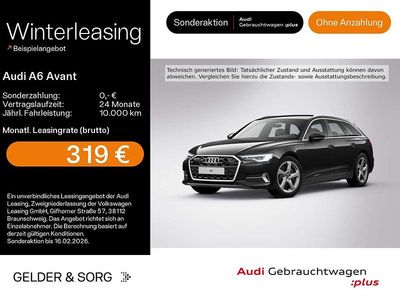 Mythosschwarz metallic Gebraucht 2025 Audi A6 Advanced Plus Kombi | 49.990 € (Fairer Preis)