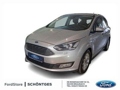Gebraucht Ford C-MAX Titanium 150 PS (110 kW) 2019 Silber Van / Kleinbus