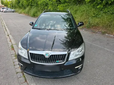 Brugt Skoda Octavia vRS 170 HK (125 kW) 2012 Sort Stationcar