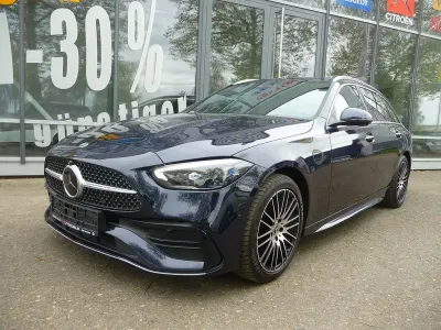 Gebraucht Mercedes C220 AMG line 200 PS (147 kW) 2023 Blau Limousine