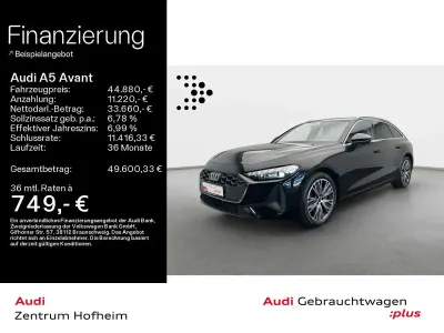 Gebraucht Audi A5 Sport 204 PS (150 kW) 2025 Mythosschwarz metallic Kombi