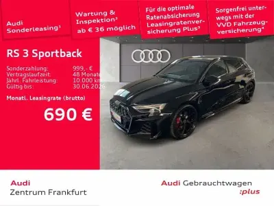 Neu Audi RS3 Sport 400 PS (294 kW) 2026 Mythosschwarz metallic/mythoss Limousine