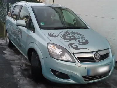 Gebraucht Opel Zafira 140 PS (102 kW) 2010 Blau Van / Kleinbus