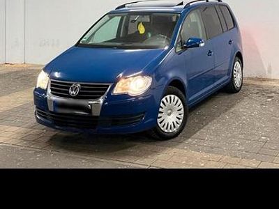 Gebraucht VW Touran 105 PS (77 kW) 2007 Blau Van / Kleinbus