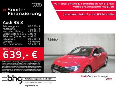 gebraucht Audi RS3 RS3TFSI Sportback quattro S tronic