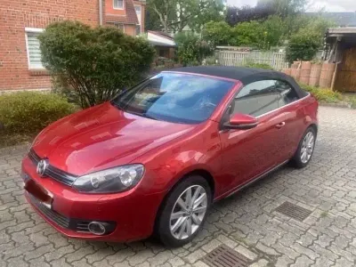 Gebraucht VW Golf 105 PS (77 kW) 2011 Rot Cabrio