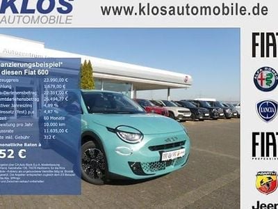 Neu Fiat 600 Icon 110 PS (80 kW) 2026 Blau SUV