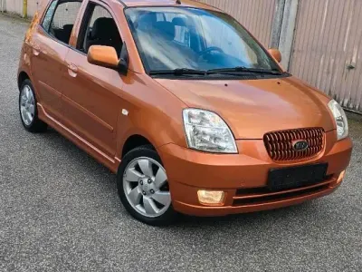 Brugt Kia Picanto 65 HK (47 kW) 2006 Orange Hatchback