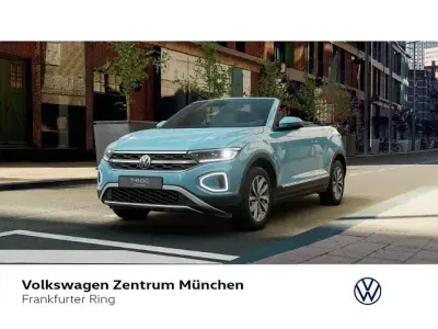 Nowe VW T-Roc Cabriolet Style 150 KM (110 kW) 2025 Niebieski Kabriolet
