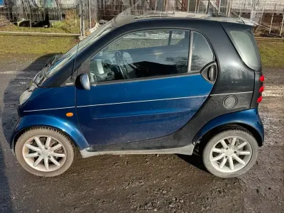 Begagnad Smart ForTwo Coupé 61 HK (44 kW) 2004 Blå Sportkupé