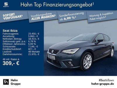 gebraucht Seat Ibiza FR 1.5TSI DSG LED Pano ACC Kamera SHZ Navi