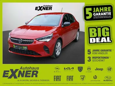 Gebraucht Opel Corsa Elegance 75 PS (55 kW) 2023 Peperoncino red/spiegel schwarz Kleinwagen