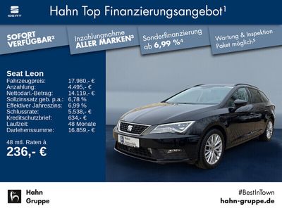 gebraucht Seat Leon Sportstourer Style LED PDC Navi PanoDa