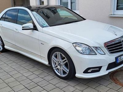 Usata Mercedes E350 Avantgarde 231 CV (169 kW) 2009 Bianco Berlina