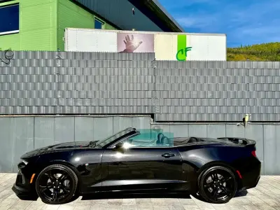 Gebraucht Chevrolet Camaro ZL1 461 PS (339 kW) 2017 Schwarz Cabrio