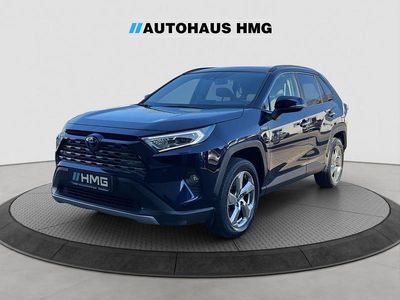 Gebraucht Toyota RAV4 Hybrid Lounge 222 PS (163 kW) 2019 Blau SUV