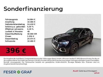 Usata Audi Q3 Advanced Plus 150 CV (110 kW) 2024 Nero SUV