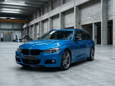 Gebraucht BMW 320 M Sport 190 PS (139 kW) 2016 Blau Kombi