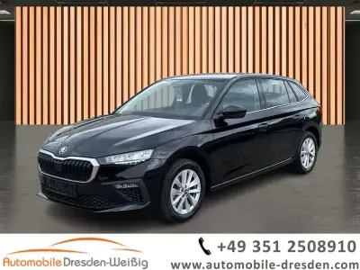 Gebraucht Skoda Scala Selection 116 PS (85 kW) 2025 Schwarz schwarz (metallic) Kleinwagen