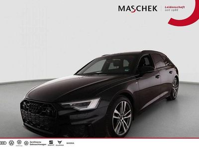Gebraucht Audi A6 S-Line 299 PS (219 kW) 2025 Mythosschwarz metallic Kombi