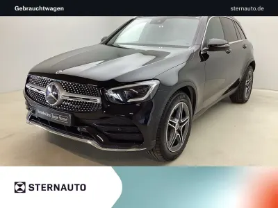 Gebraucht Mercedes GLC300 AMG 245 PS (180 kW) 2019 Metalliclack obsidianschwarz SUV