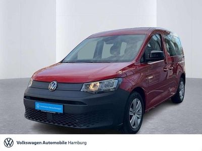 Gebraucht VW Caddy Basis 122 PS (89 kW) 2022 Rot Van / Kleinbus