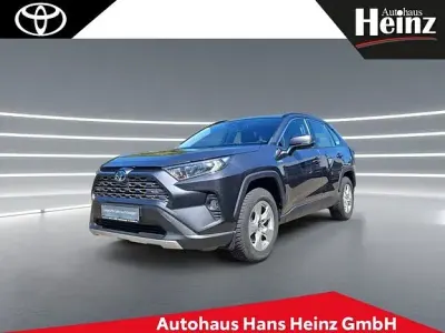 Gebraucht Toyota RAV4 Hybrid Business Edition 218 PS (160 kW) 2021 Marlingrau metallic SUV