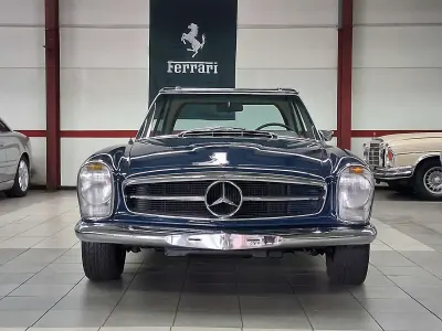 Gebraucht Mercedes SL280 170 PS (125 kW) 1969 Blau Cabrio