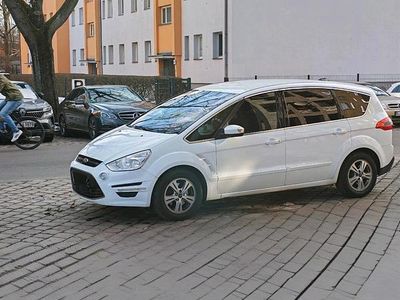 Gebraucht Ford S-MAX Business Edition 163 PS (119 kW) 2013 Weiß Van / Kleinbus
