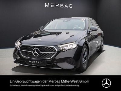 Metalliclack obsidianschwarz Gebraucht 2024 Mercedes E200 Limousine | 49.420 € (Fairer Preis)
