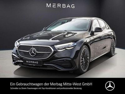 Gebraucht Mercedes E200 AMG line 163 PS (119 kW) 2025 Unilack schwarz Limousine