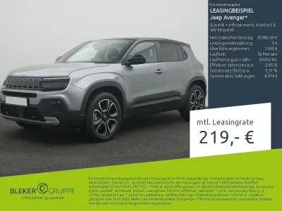 Nouvelle Jeep Avenger Summit 150 ch (110 kW) 2025 Blanc SUV