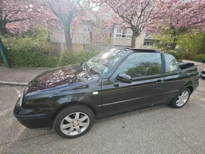 Gebraucht VW Golf 2000 Schwarz Cabrio